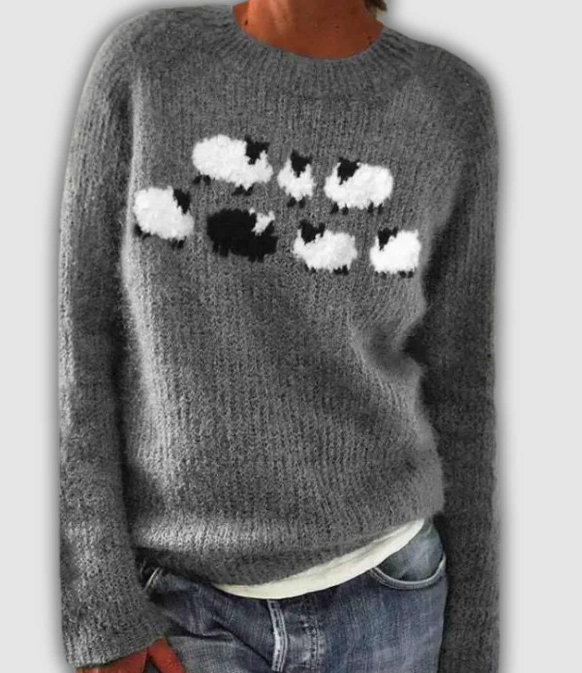 Melissa - Wygodny Retro Sweter