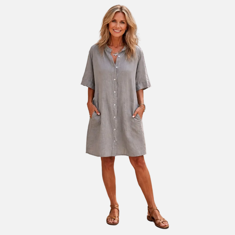 Mila | Casual Shirt Dress