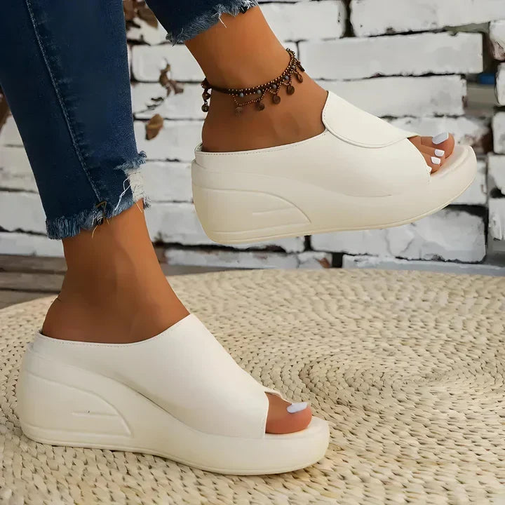 Eliza™ – Orthopedic Slip-on Wedge Sandals