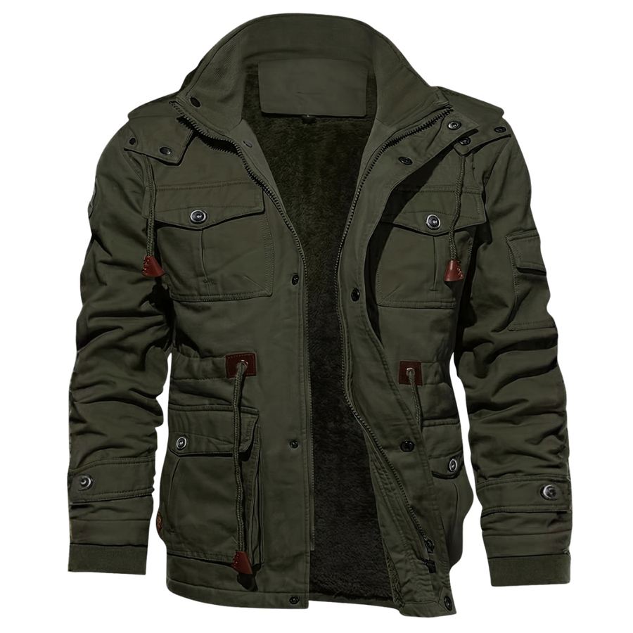 Grzegorz | Długa kurtka outdoorowa premium