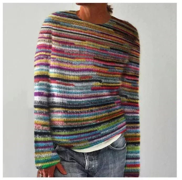 Aneta | Przytulny retro sweter